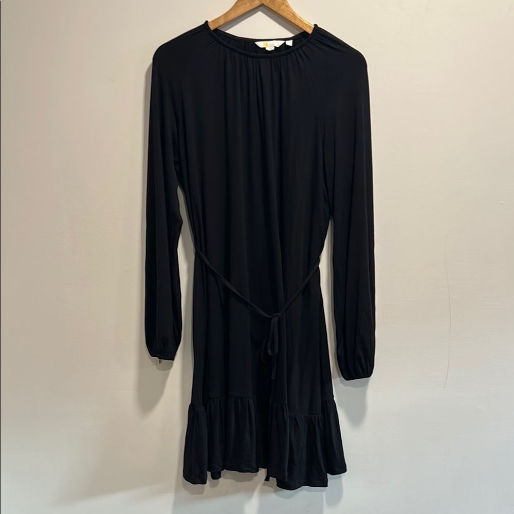 Boden Crewneck Jersey Knit stretchy mini dress size 12L